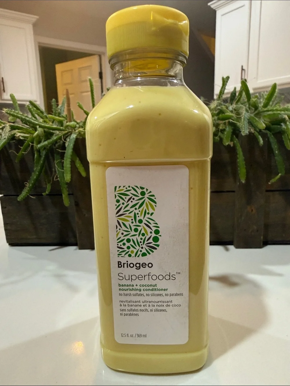 Briogeo Superfoods Conditioner - White Bottle with Gray Text